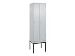 locker voor scheiding van kleding,HxBxD 2120x600x500mm,2vak