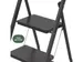 Escabeau aluminium 2 marches SL200 noir