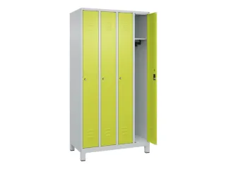 locker,HxBxD 1950x1000x500mm,4vak,vak B 250mm,cil.-slot,voeten - 2