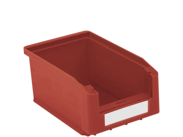 Bacs À Bec Hxlxp 75X103X160/140Mm Pp Rouge