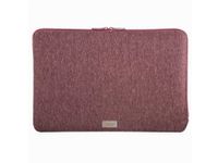 Laptop-sleeve Jersey, tot 36 cm (14,1), donkerrood