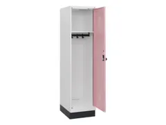 schoollocker,HxBxD 1630x400x500mm,1vak,vak B 400mm,draaigrendel,sokkel
