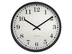 Wandklok NeXtime Dickens 30 cm wit