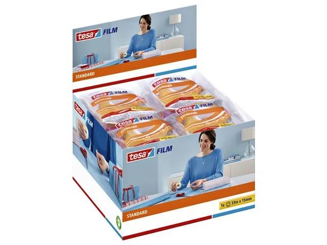Plakband Tesa film standaard 15mmx33m