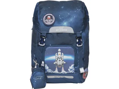 Schooltas Beckmann Classic Maxi Space Mission blue