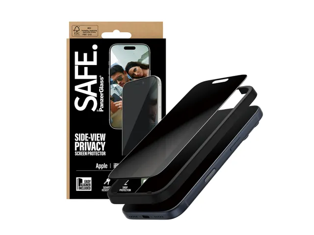 PanzerGlass SAFE. by 2-Way Privacy Screen Protector iPhone 17 Pro |