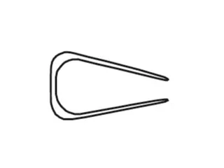 25 Serodo bindruggen 6mm zwart - 2