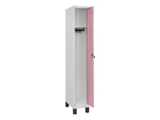 locker,HxBxD 1950x300x500mm,1vak,vak B 300mm,draaigrendel,voeten - 2