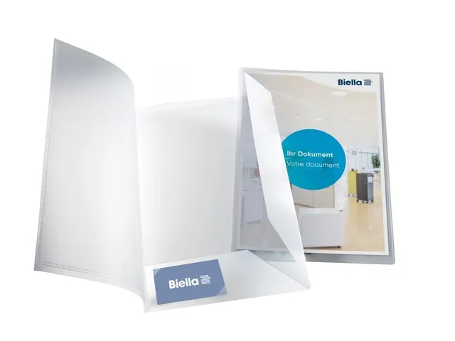 Offertemap Pearl5+insteektas A4 2 flappen transparant