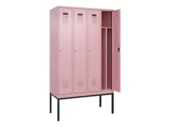 locker voor scheiding van kleding,HxBxD 2120x1200x500mm,4vak