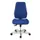 Bureaustoel,Synchroonmech.,Zitting Stof Blauw