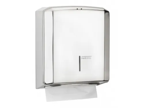 Handdoek Dispenser RVS Hoogglans C-vouw Z-vouw