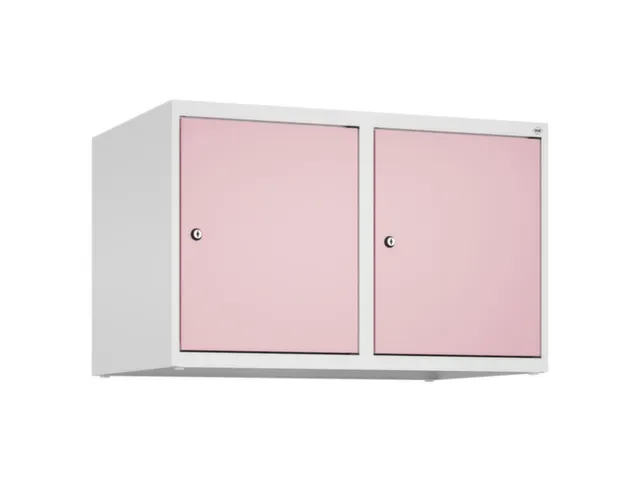 opzetkast,v. locker,2vak.,vak B 400mm,HxBxD 500x800x500mm,cilinderslot