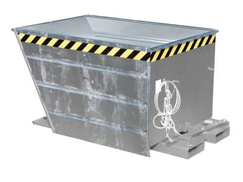 kiepbak,HxLxB 890x1440x1200mm,1,1m³,draagverm. 1500kg,verzinkt