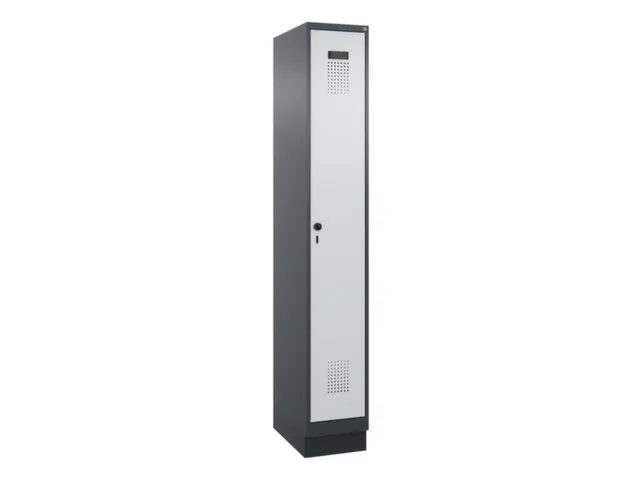 locker voor scheiding van kleding,HxBxD 1950x300x500mm,1vak