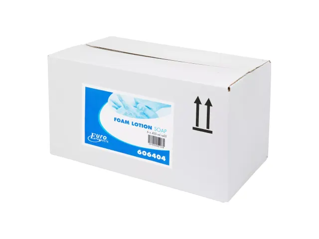 Euro 606404 foam soap lotion 6x400ml