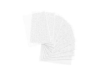 Borduurkaarten Folia 17.5 x 24.5cm 300gr 40 vel wit - 3