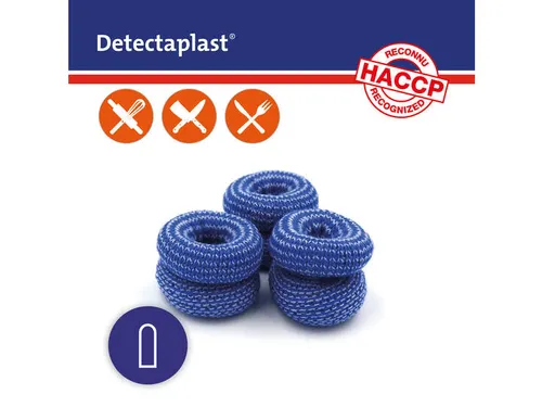 Detectaplast Vingerlingen Textiel Large Blauw