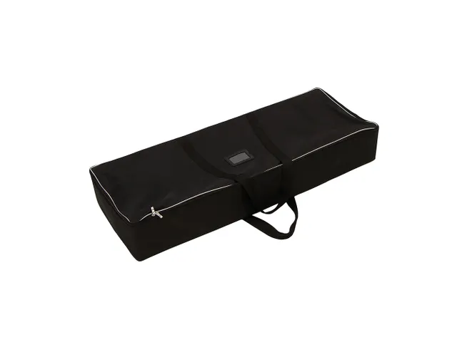 Comptoir FlexFrame 100x100cm cadre argent plateau noir