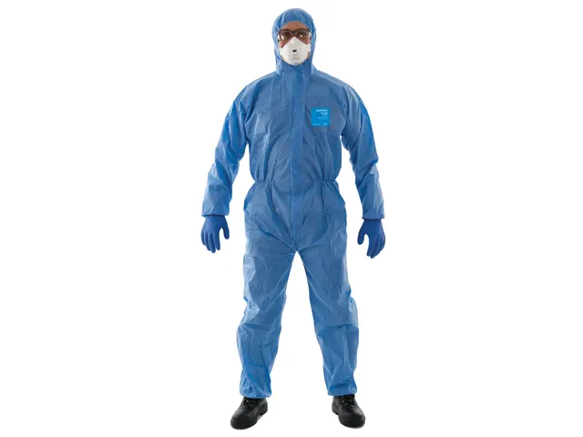 Ansell AlphaTec 1500 Plus overall, model 111 Blauw - maat L