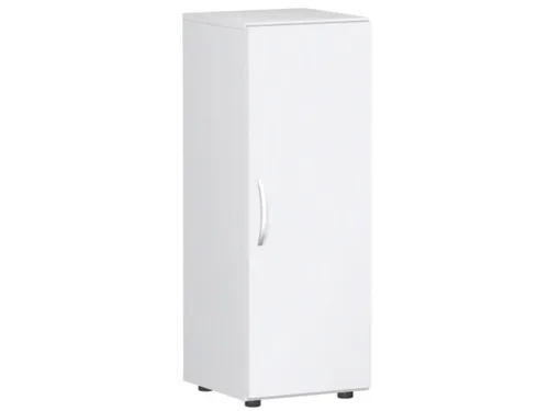 kantoorkast,HxBxD 1100x400x420mm,2xhouten vloer,3ordnerhoogte,romp wit