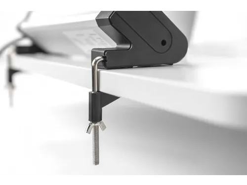 4-voudige kantoorstekkerdoos met 2x USB-poorten USB 5V/2A zwart/zilver
