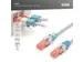 Kleurclips voor RJ45-kabels Blauw verpakking van 100 stuks