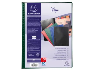 Showalbum Vega PVC o paak 50 tas A4 groen - 1