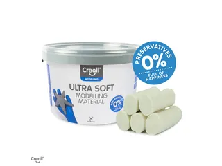 Klei Creall Play-it Ultra Soft helder wit 1100 gram - 1
