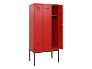 schoollocker,HxBxD 1950x900x500mm,3vak,vak B 300mm,cil.-slot - 1
