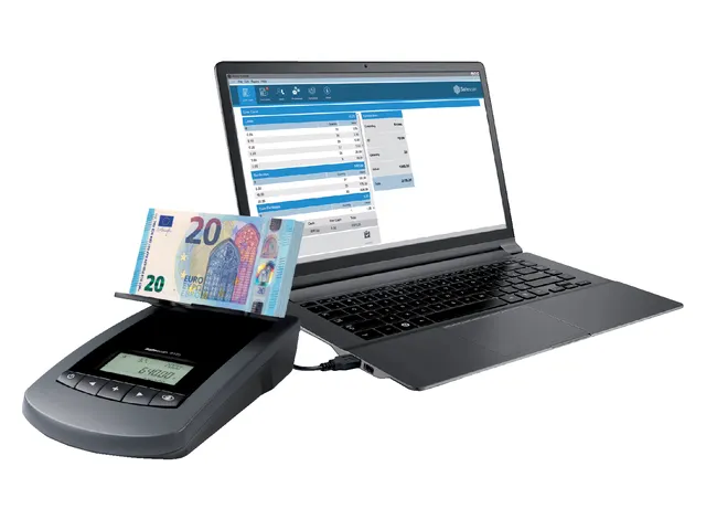 Geldtelweegschaal Safescan 6165 Zwart