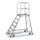 Bordestrap Aluminium Bordes 1440x 600x 800mm 6treden Rooster