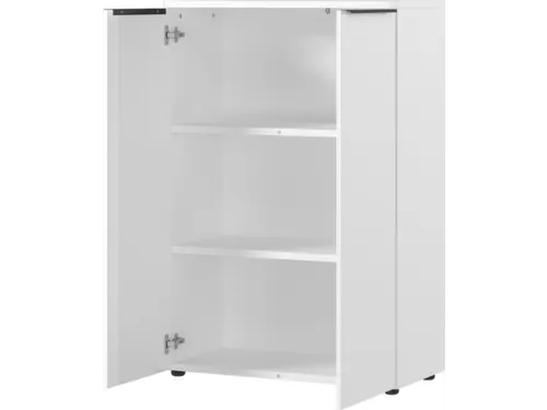 dossierkast,HxBxD 120x810x400mm,2xhouten vloer,3ordnerhoogte,romp wit