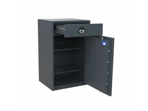 Salvus Tivoli 3 Afstortkluis elektronisch slot 104x65x55cm Grafietgrys