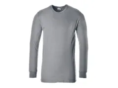 Portwest B123 Thermisch T-Shirt Lange Mouw Grijs maat L