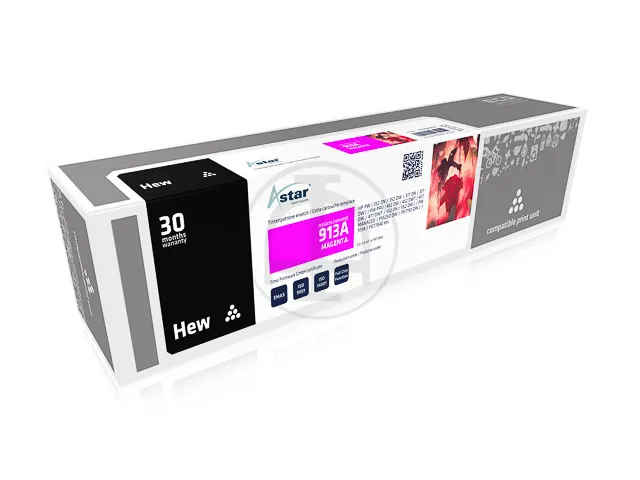 As70010 Astar Hp 913A Pw Pro Inkt Magenta Rebuilt 3000Pagina's Chip