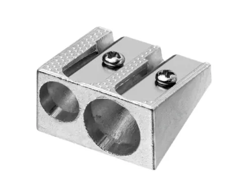 Puntenslijper Westcott aluminium dubbel kegelvorm