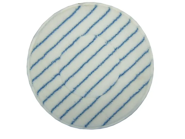 Microvezelpad streep blauw wit 13 inch 7 Stuks