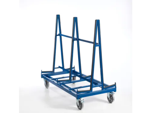 Platenwagen 1200kg Bxd 1600x800mm Dubbelzijdig Ral5010