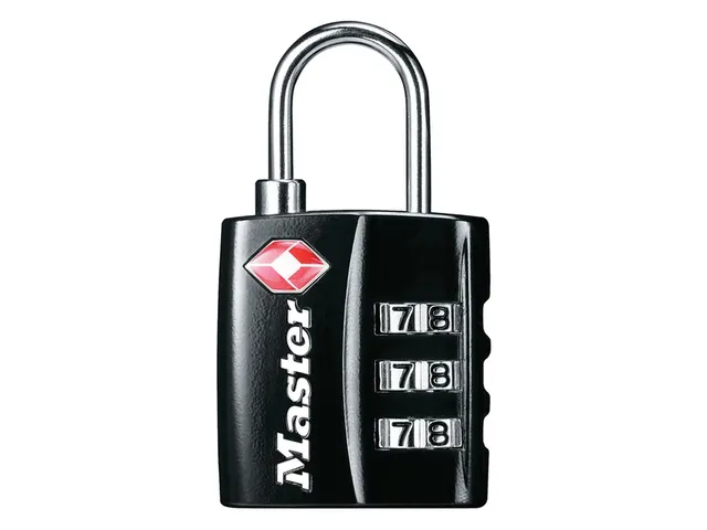 Cadenas Masterlock combinaison 3 chiffres TSA noir 30mm