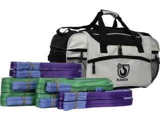hijsbandset,9-dlg.,draagverm. enkelvoudig direct 1000kg,nuttige L 2-4m - 2