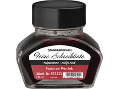 Encre calligraphique Standardgraph 30ml rouge tulipe