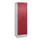 locker voor scheiding van kleding,HxBxD 1950x600x500mm,2vak