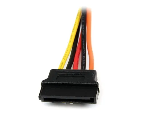 15cm vastklikkende SATA voeding-Y-splitterkabeladapter M/F