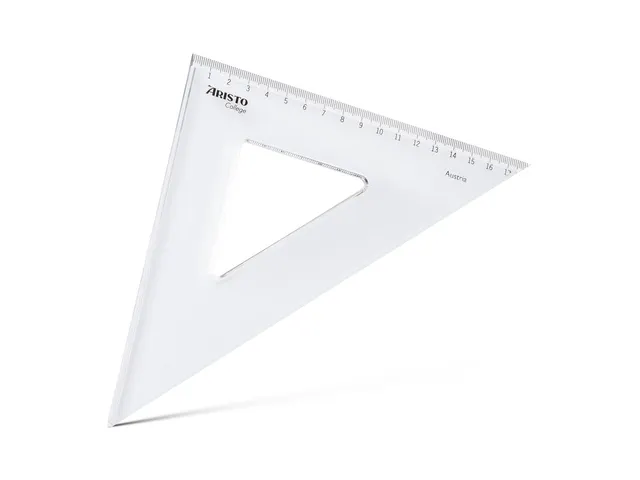 Tekendriehoek Aristo 25cm 45° GeoCollege