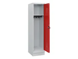 schoollocker,HxBxD 1630x400x500mm,1vak,vak B 400mm,draaigrendel,sokkel