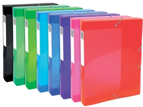Iderama Elastobox, Uit Pp, Rug Van 40mm, Assorti kleuren