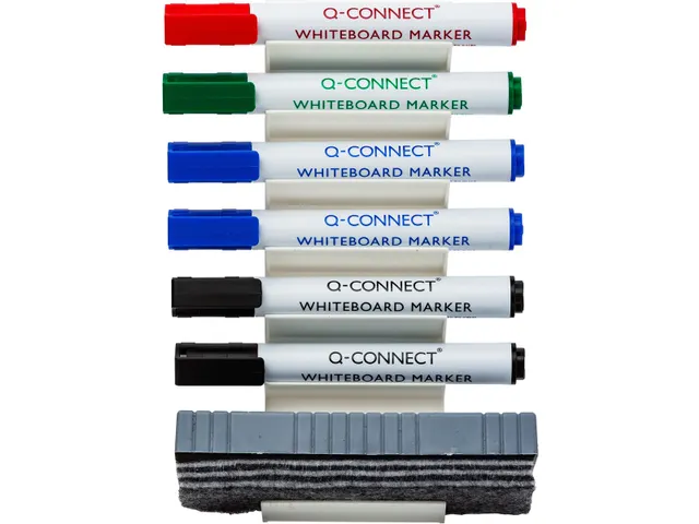 Q-CONNECT accessoirehouder voor whiteboard incl. markers en wisser