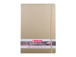 Schetsboek Talens Art Creation 80 witte vellen 140gr 210x300mm witgoud