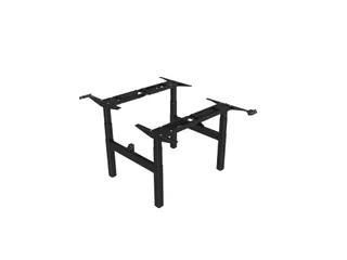Elektrisch Verstelbaar Zit-Sta Frame Duo Bureau Zwart 180Cm - 3
